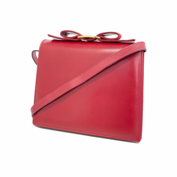 1240001052785 1 Salvatore Ferragamo Vara Shoulder Bag Red