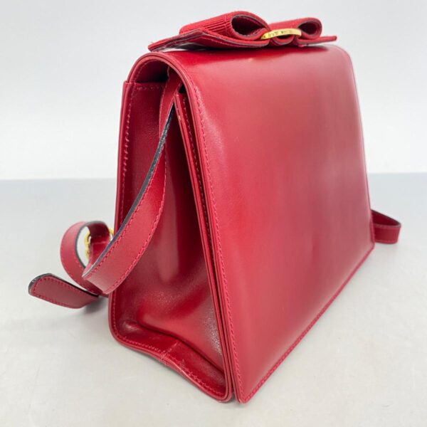 1240001052785 2 Salvatore Ferragamo Vara Shoulder Bag Red