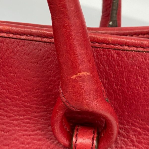 1240001052898 6 Salvatore Ferragamo Gancini Handbag Red