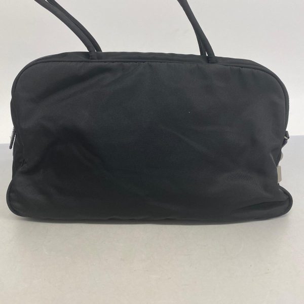 1240001052957 12 Prada Nylon Shoulder Bag Black