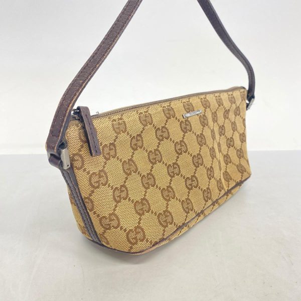 1240001052968 2 Gucci GG Pouch Brown Beige