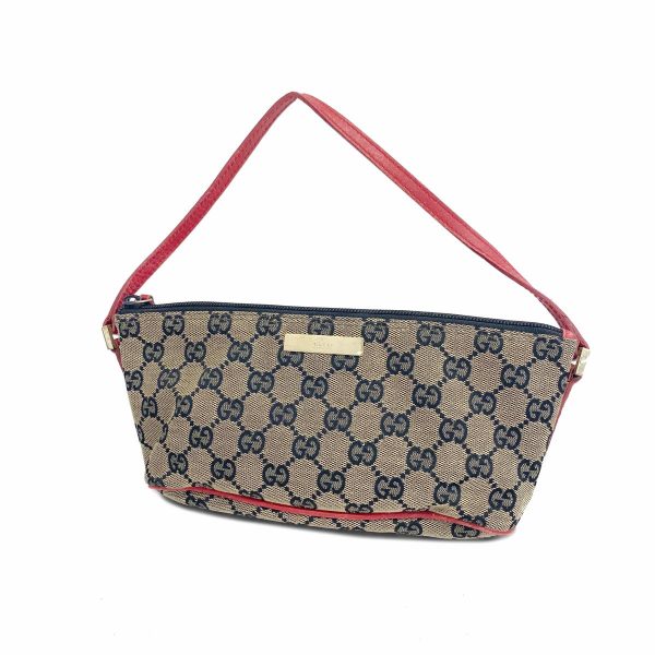 1240001052970 1 Gucci GG Pouch Black Beige Red