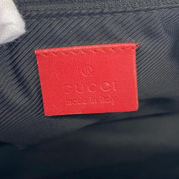 1240001052970 5 Gucci GG Pouch Black Beige Red