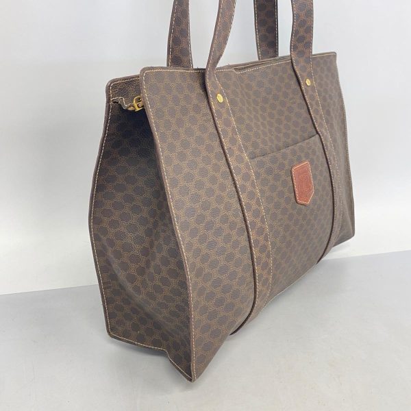 1240001052972 2 Celine Macadam Tote Bag Brown