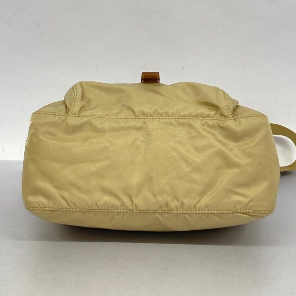 1240001053068 3 Prada Nylon Shoulder Bag Beige