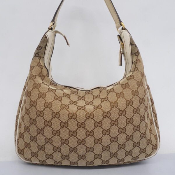 1240001053076 14 Gucci GG Shoulder Bag Ivory Brown