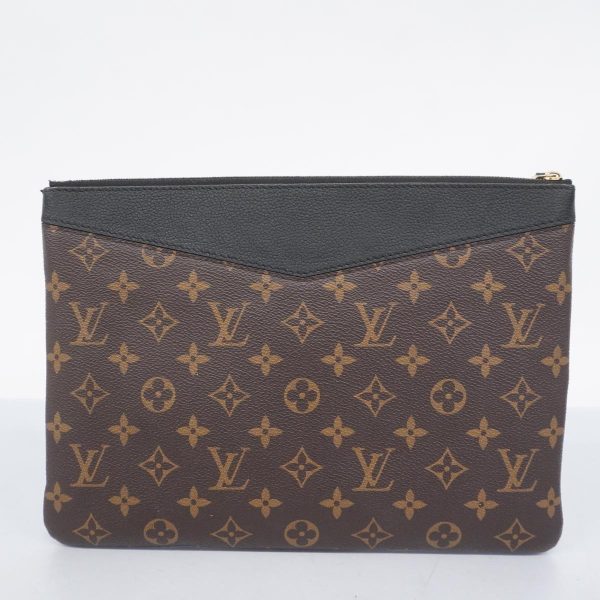 1240001053085 9 Louis Vuitton Daily Pouch Clutch Bag Noir Black