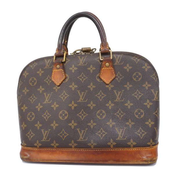 1240001053088 1 Louis Vuitton Alma Monogram Handbag Brown