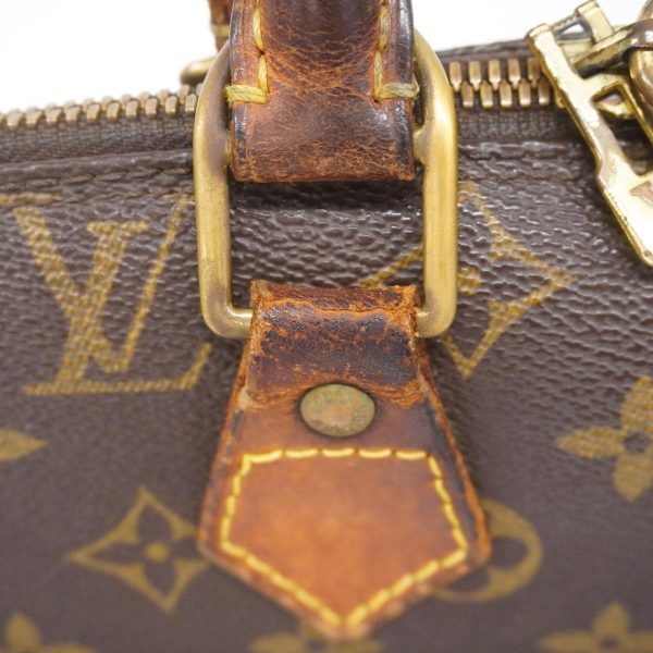 1240001053088 9 Louis Vuitton Alma Monogram Handbag Brown