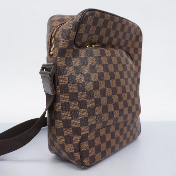 1240001053093 2 Louis Vuitton Olaf MM Damier Shoulder Bag Ebene