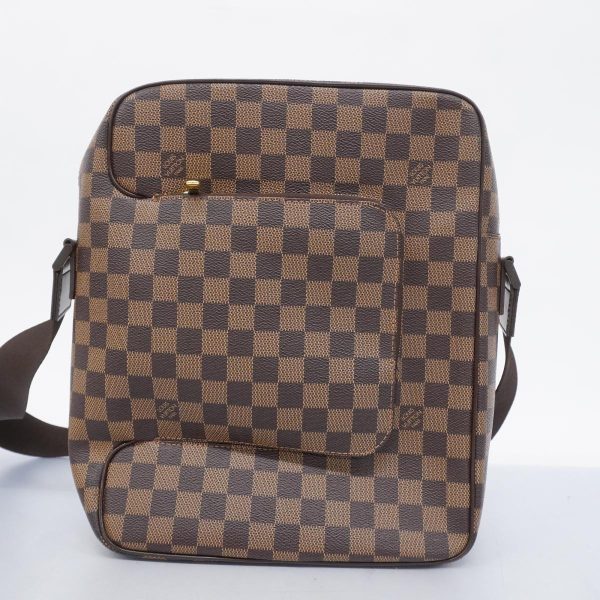 1240001053093 9 Louis Vuitton Olaf MM Damier Shoulder Bag Ebene