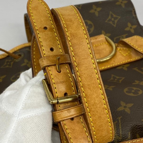 1240001053099 10 Louis Vuitton Monsouris MM Monogram Rucksack Brown