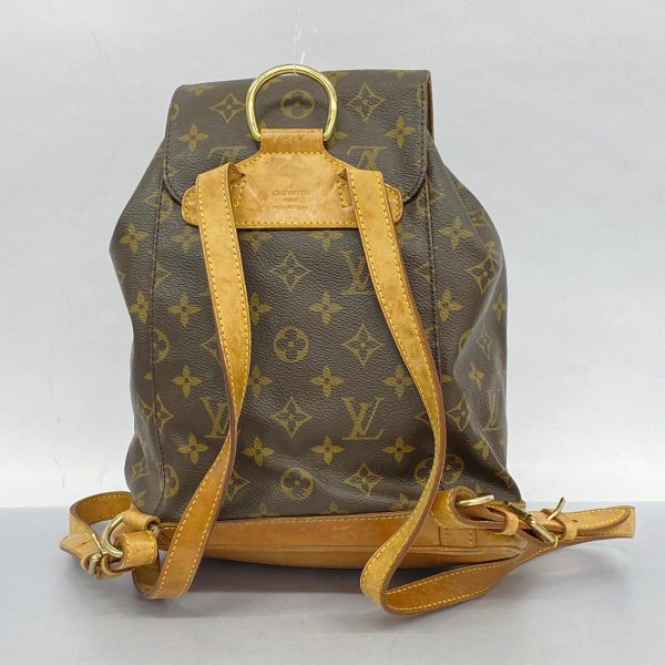 1240001053099 13 Louis Vuitton Monsouris MM Monogram Rucksack Brown