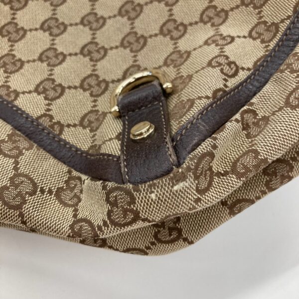 1240001053106 16 Gucci Abby GG Tote Bag Brown