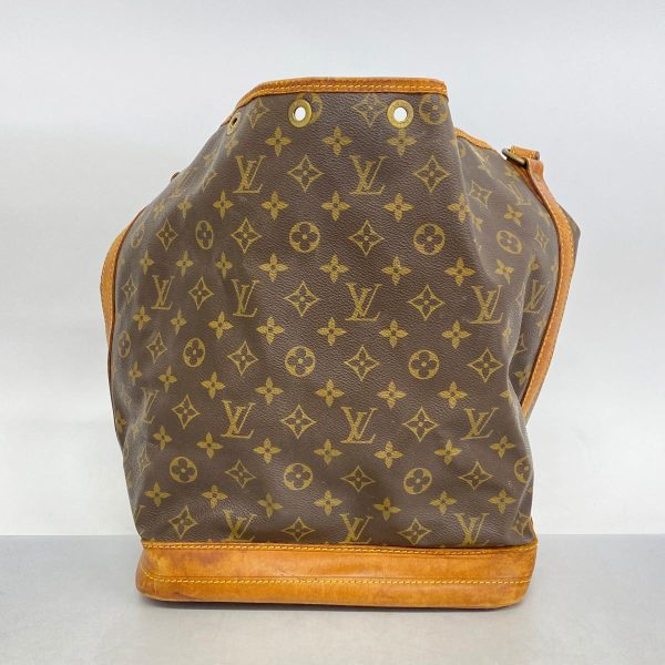 1240001053109 12 Louis Vuitton Noe Monogram Shoulder Bag Brown