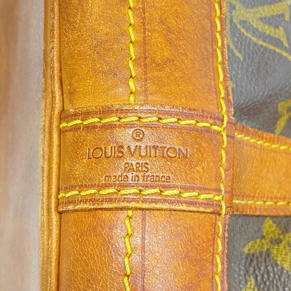 1240001053109 5 Louis Vuitton Noe Monogram Shoulder Bag Brown