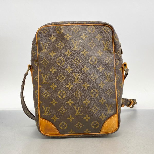 1240001053110 17 Louis Vuitton Daneuve GM Monogram Shoulder Bag Brown