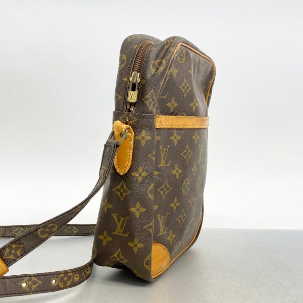 1240001053110 2 Louis Vuitton Daneuve GM Monogram Shoulder Bag Brown