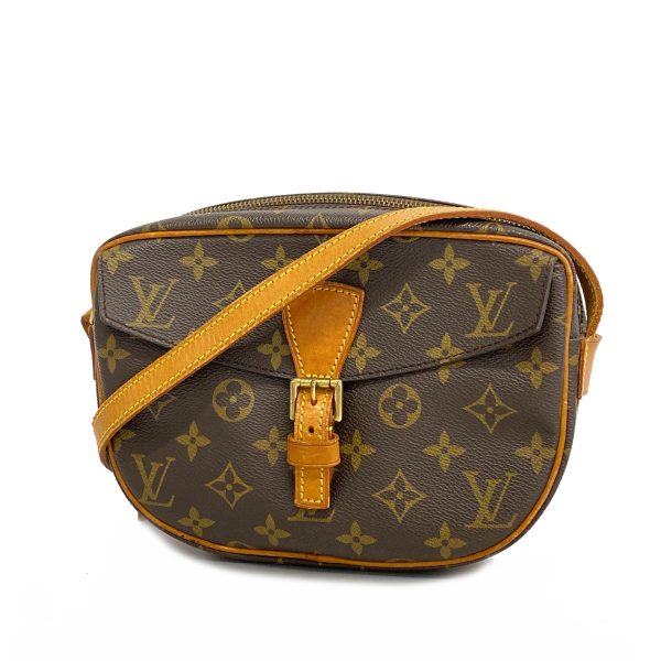 1240001053111 1 Louis Vuitton Genefeuille PM Monogram Shoulder Bag Brown