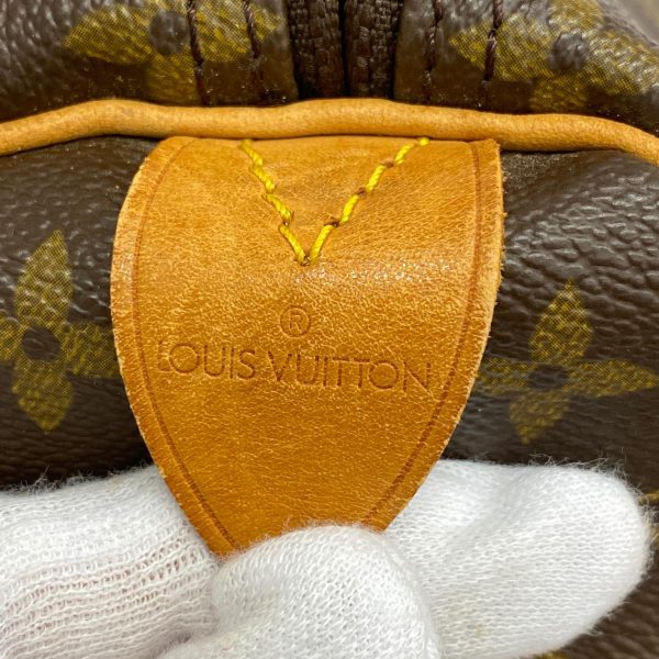 1240001053124 5 Louis Vuitton Keepall 60 Monogram Bag Brown