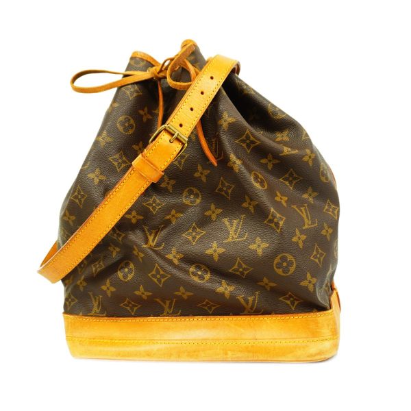 1240001053139 1 Louis Vuitton Noe Monogram Shoulder Bag Brown