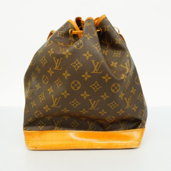 1240001053139 16 Louis Vuitton Noe Monogram Shoulder Bag Brown