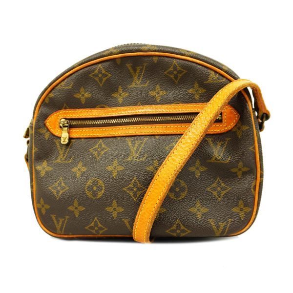 1240001053142 1 Louis Vuitton Senslis Monogram Shoulder Bag Brown