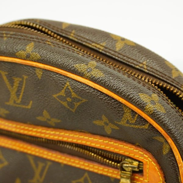 1240001053142 11 Louis Vuitton Senslis Monogram Shoulder Bag Brown