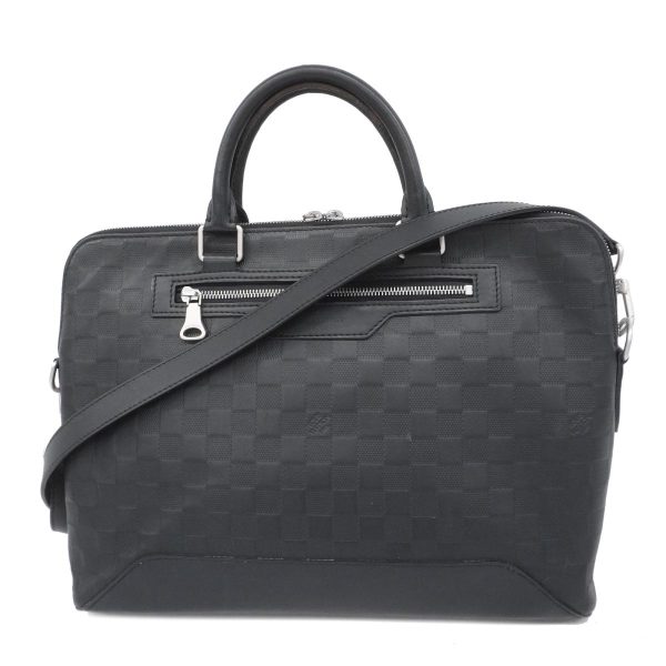 1240001053166 1 Louis Vuitton Avenue Briefcase Damier Infini Onyx