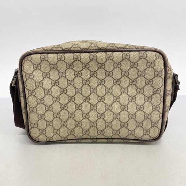 1240001053174 16 Gucci GG Supreme Shoulder Bag Brown