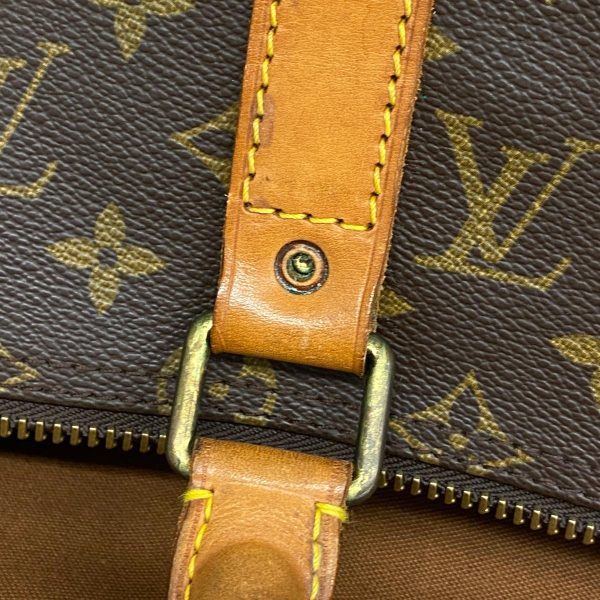 1240001053175 10 Louis Vuitton Keepall 50 Monogram Bag Brown