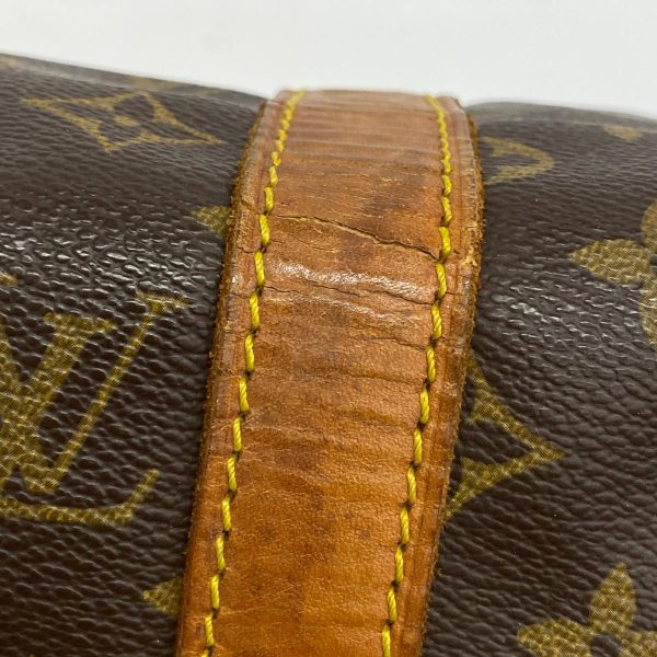 1240001053175 11 Louis Vuitton Keepall 50 Monogram Bag Brown