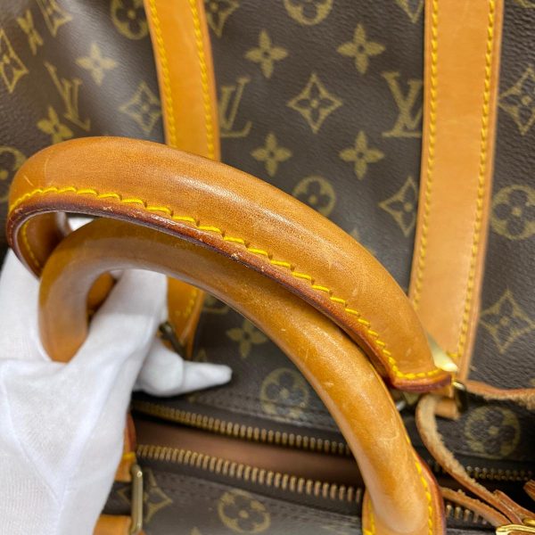 1240001053176 6 Louis Vuitton Keepall 45 Monogram Bag Brown