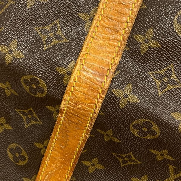 1240001053178 12 Louis Vuitton Keepall 60 Monogram Bag Brown