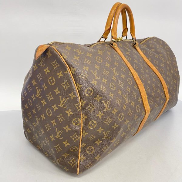 1240001053178 2 Louis Vuitton Keepall 60 Monogram Bag Brown