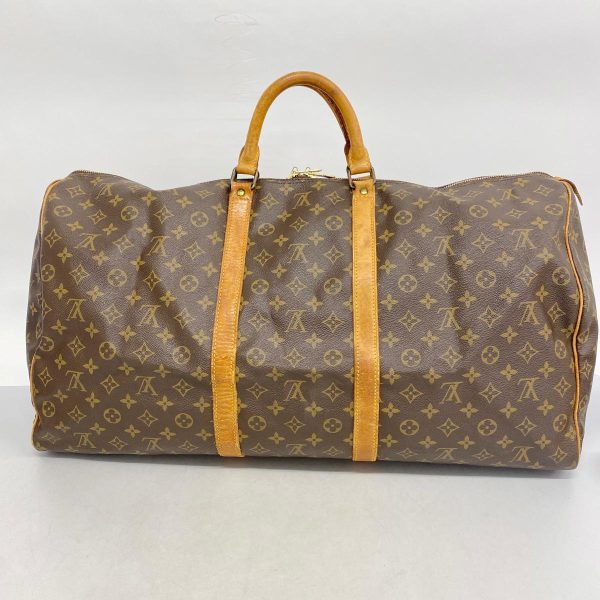 1240001053178 20 Louis Vuitton Keepall 60 Monogram Bag Brown