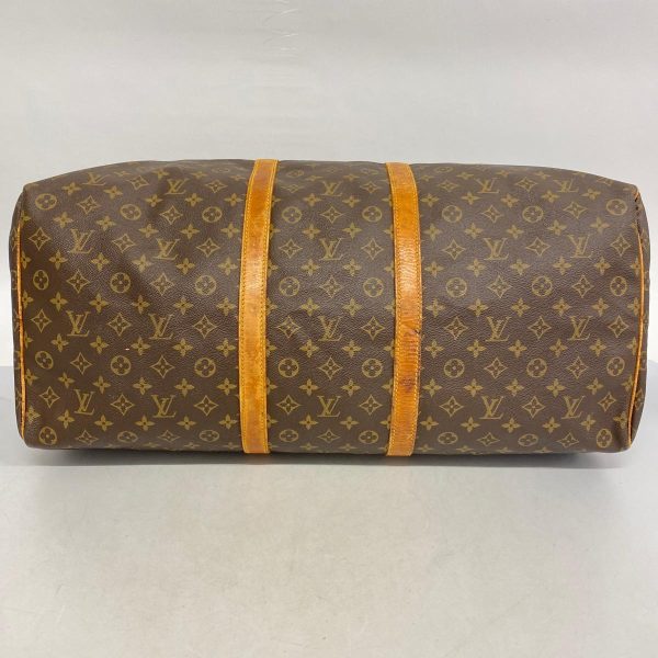 1240001053178 3 Louis Vuitton Keepall 60 Monogram Bag Brown