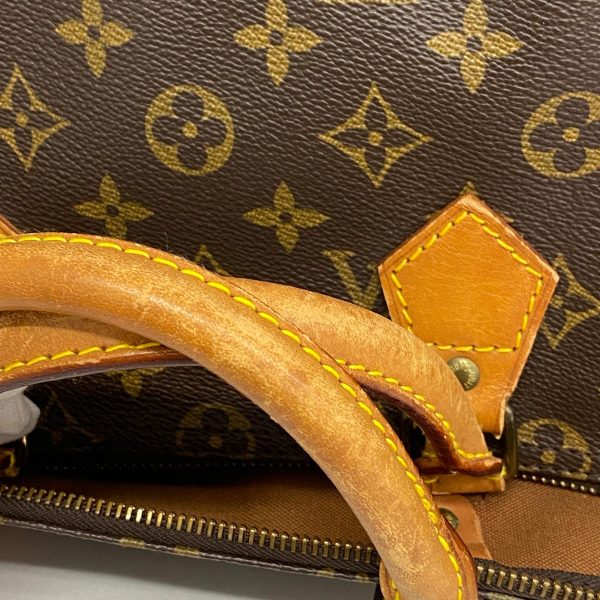 1240001053179 7 Louis Vuitton Speedy 35 Monogram Handbag Brown