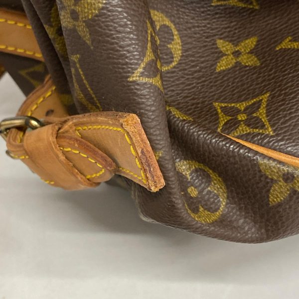 1240001053180 10 Louis Vuitton Saumur 35 Monogram Shoulder Bag Brown