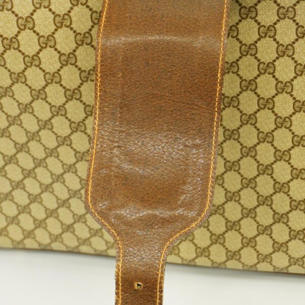 1240001053185 13 Gucci GG Supreme Sherry Line Bag Brown