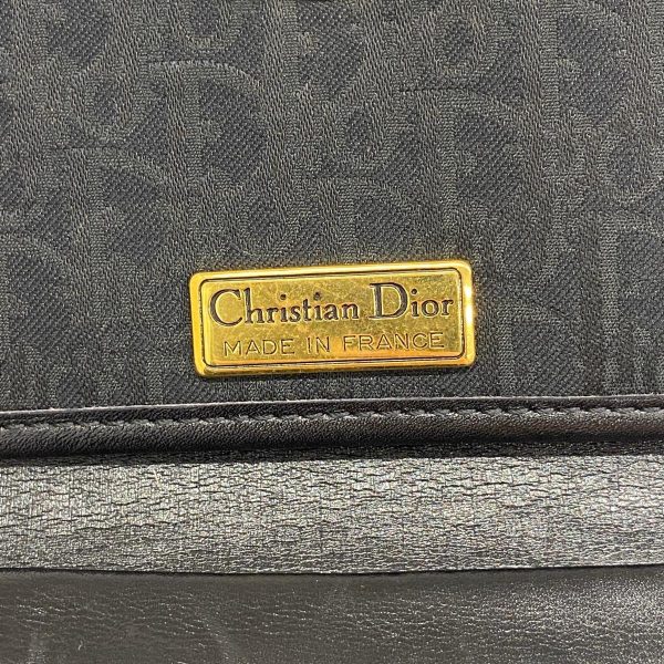 1240001053191 5 Christian Dior Trotter Shoulder Bag Black