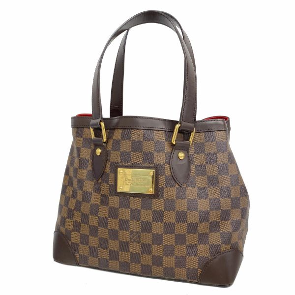 1240001053194 1 Louis Vuitton Hampstead PM Damier Tote Bag Ebene