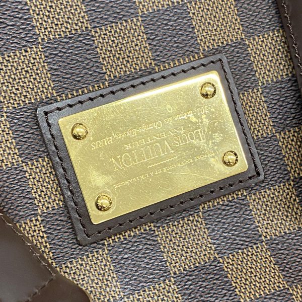 1240001053194 11 Louis Vuitton Hampstead PM Damier Tote Bag Ebene