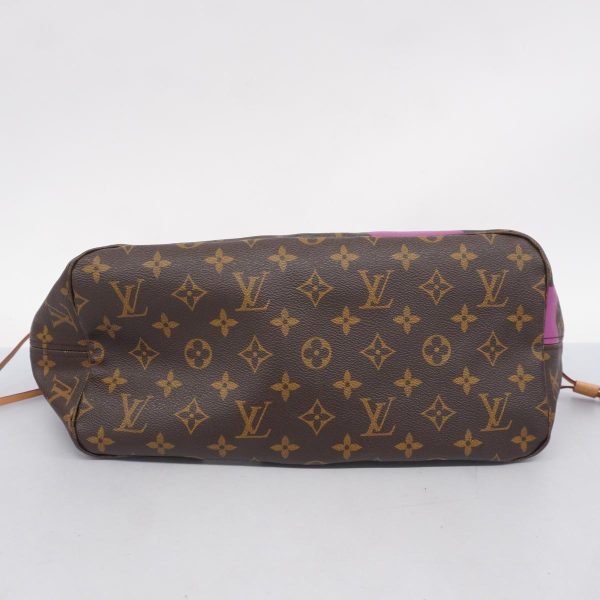 1240001053197 3 Louis Vuitton Neverfull MM Game On Monogram Tote Bag Brown