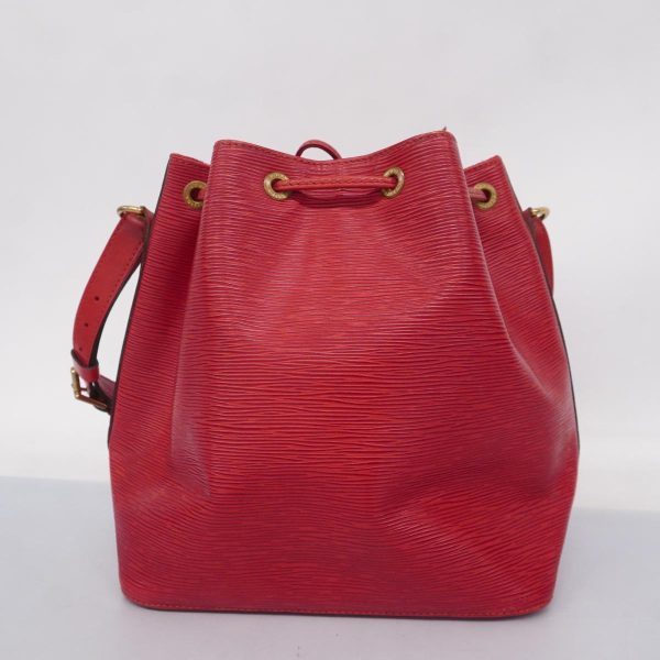 1240001053201 17 Louis Vuitton Petit Noe Epi Shoulder Bag Castilian Red