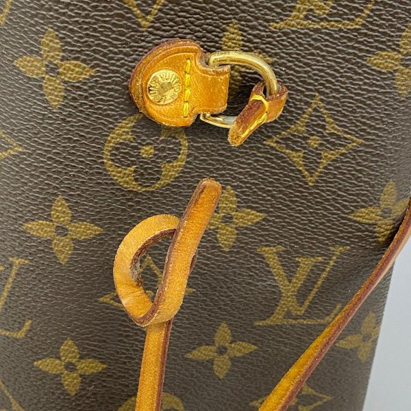 1240001053207 6 Louis Vuitton Neverfull MM Monogram Tote Bag Brown