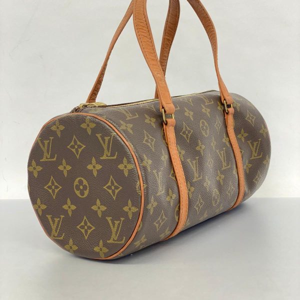 1240001053209 2 Louis Vuitton Papillon 30 Monogram Handbag Brown