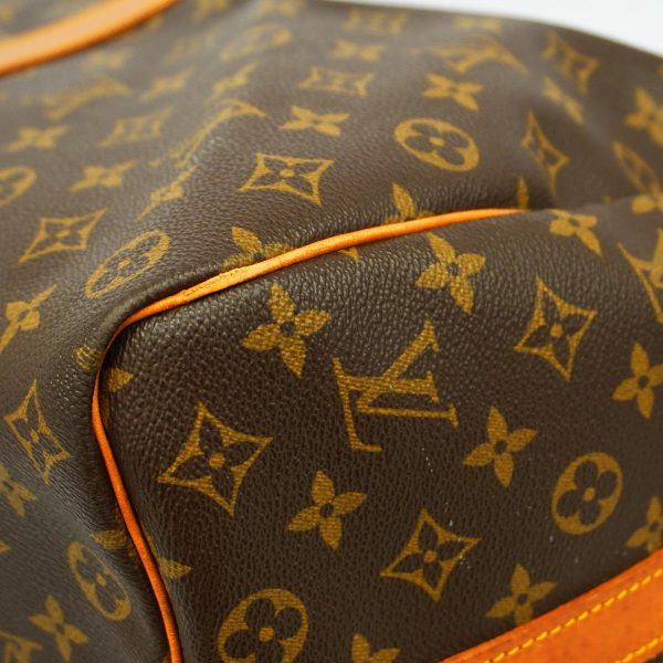 1240001053225 8 Louis Vuitton Keepall Bandouliere 50 Monogram Bag Brown