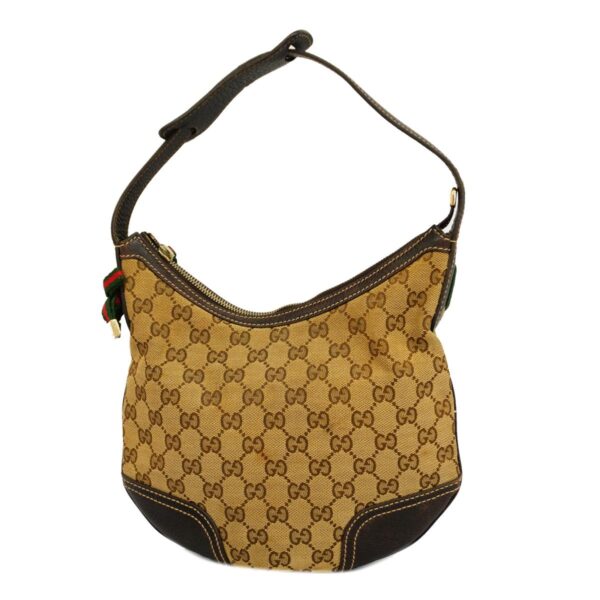 1240001053228 1 Gucci Sherry Line GG Shoulder Bag Brown