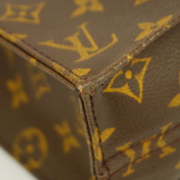 1240001053232 11 Louis Vuitton Sac Plat Monogram Tote Bag Brown